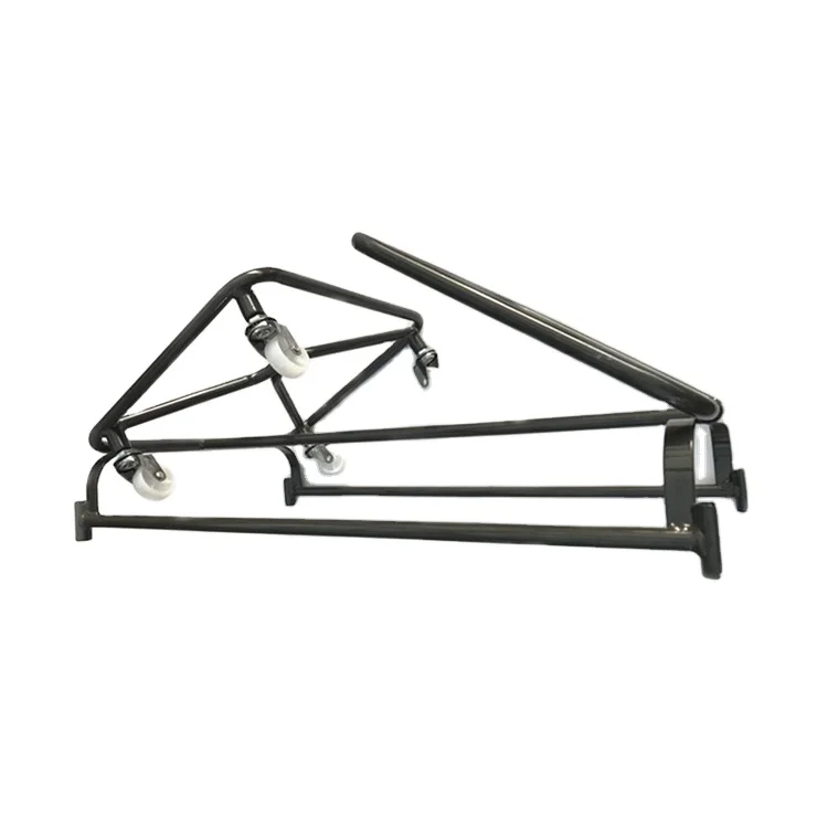 foldable hand trolley cart for carrying supermarket rubbish