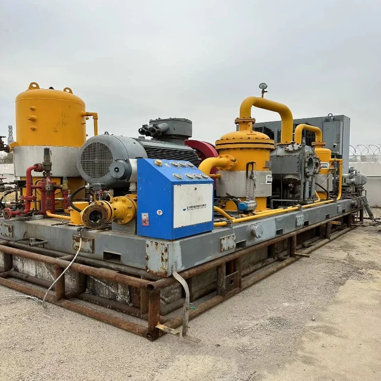 Explosion proof low noise CNG refueling station equipment natural gas compressor For natural gas refueling stations