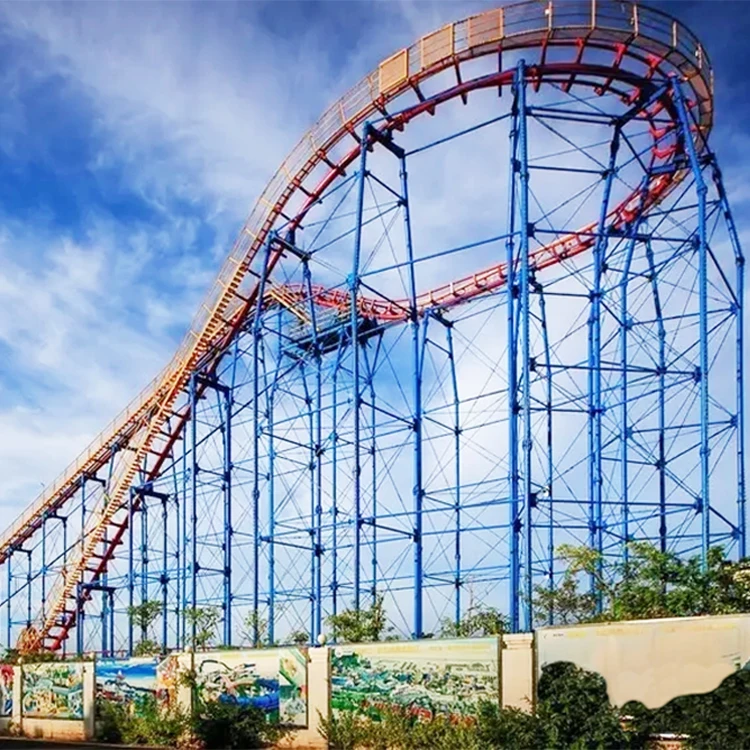 thrill roller coaster equipment hot selling theme park coaster Ride New 360 Roller Coaster For Sale