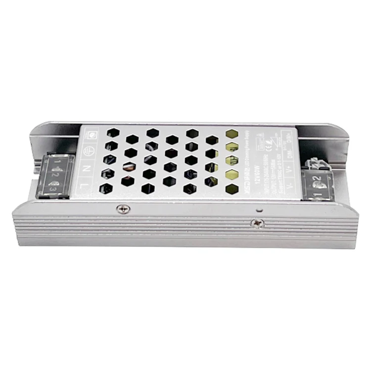 YSD IP20 Dimmable Triac 0/1-10V PMW (5 in 1) AC 170-264V To DC 24V 60W Triac 0/1-10V LED Dimming Driver