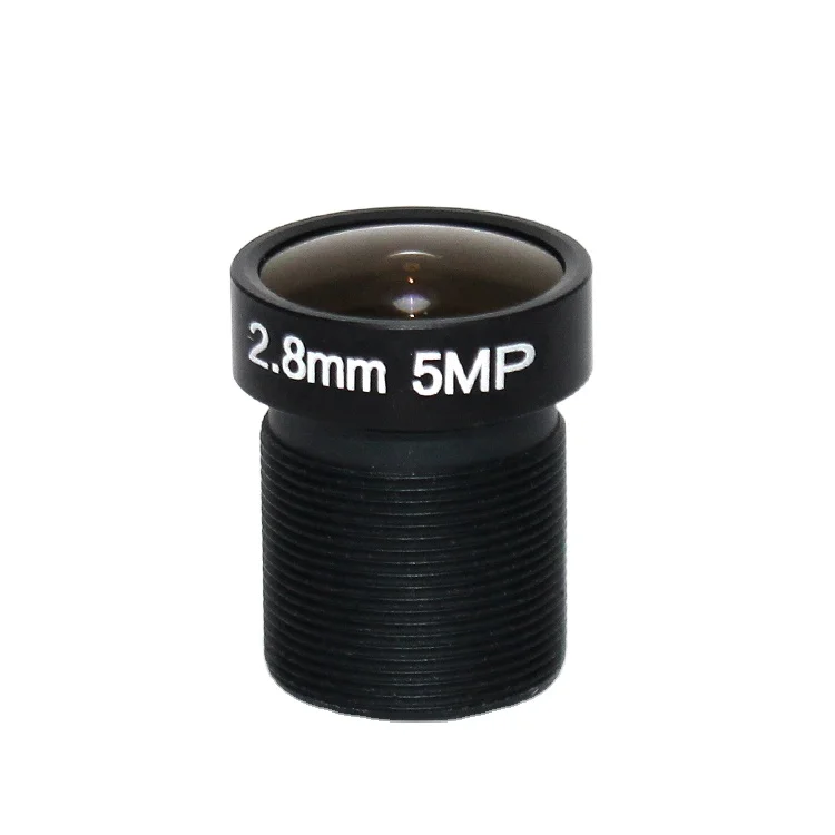 High Quality Wide Angle Lens 2.8mm 5MP M12 Mount CCTV Lens