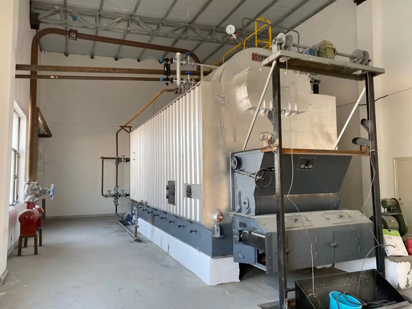 Automatic Feeding Biomass Bamboo Chip Rice Peddy Husk Waste Jute Palm Fruit fired Steam Boiler 1000 kgh 5000 kghr