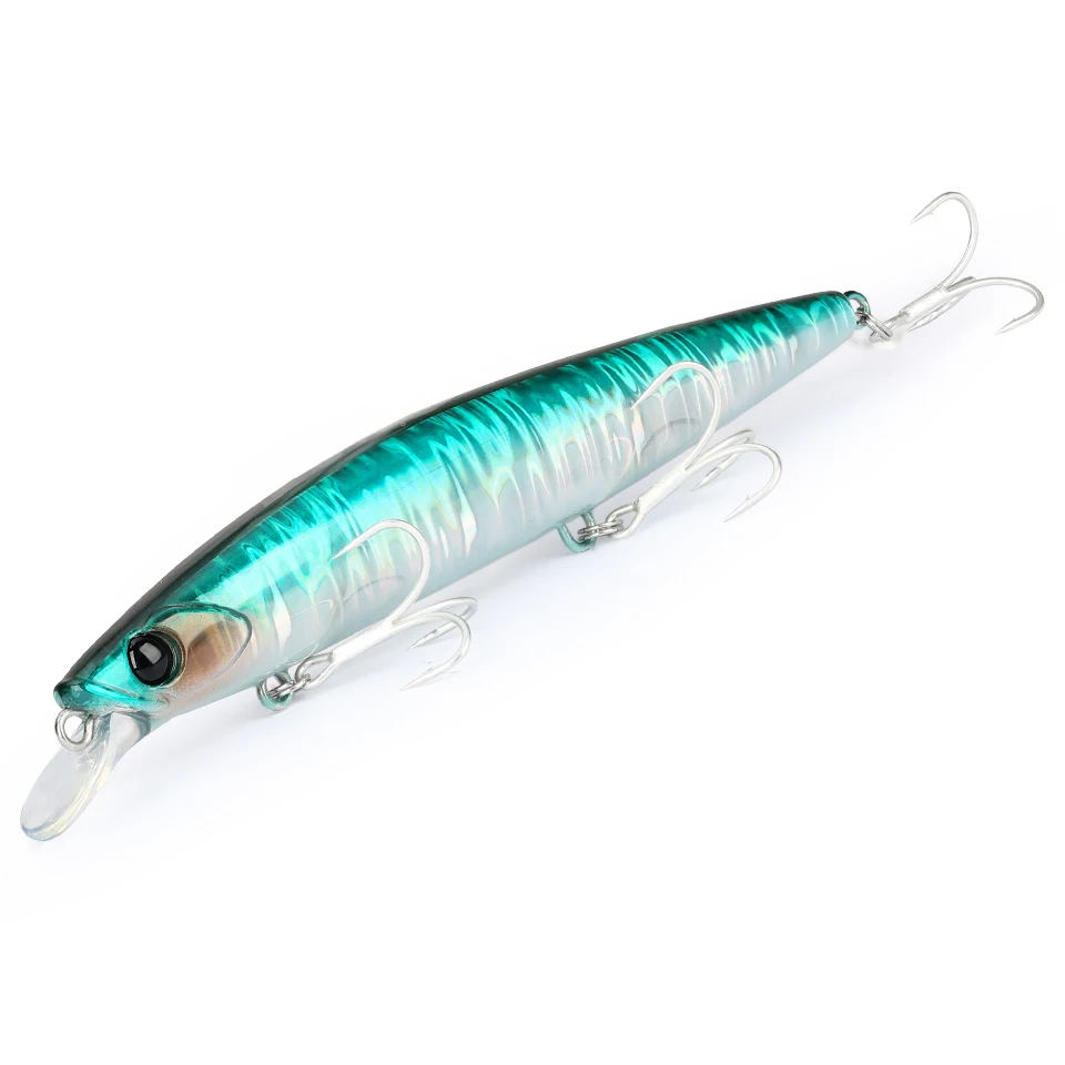 TSURINOYA 135S 26.4g Long Casting Sea Fishing Lure Sinking Minnow Tungsten Weight 135mm BAYONET Seabass Saltwater Hard Bait