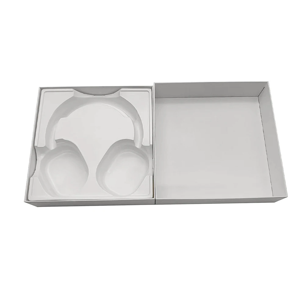 High Quality Wireless Headphone Gift Packaging Box Ready to Ship Matte Finish Paper Blister Packaging with UV Advantage