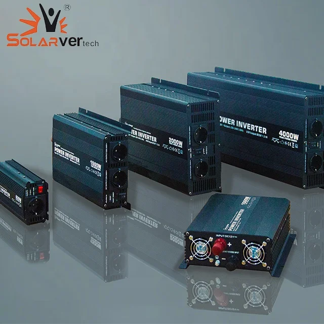 DC/AC off grid 1000W Modified Sine Wave Solar power Inverter converter DC 12V 24V 48V to AC 110V 220V for solar energy system