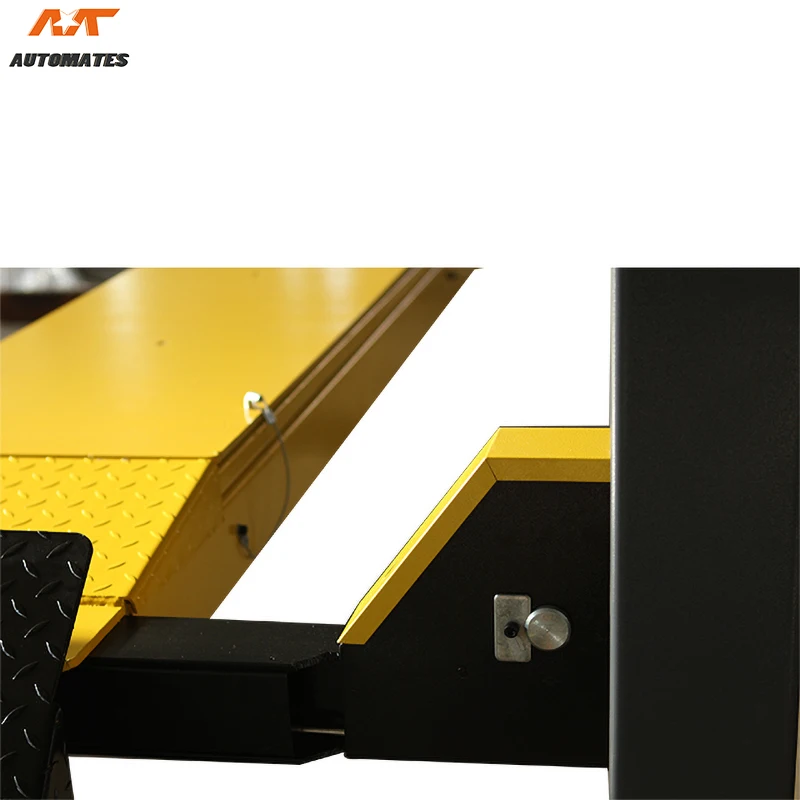 Garage auto service lifting machine 5 tons capacity four post hoist with ramps