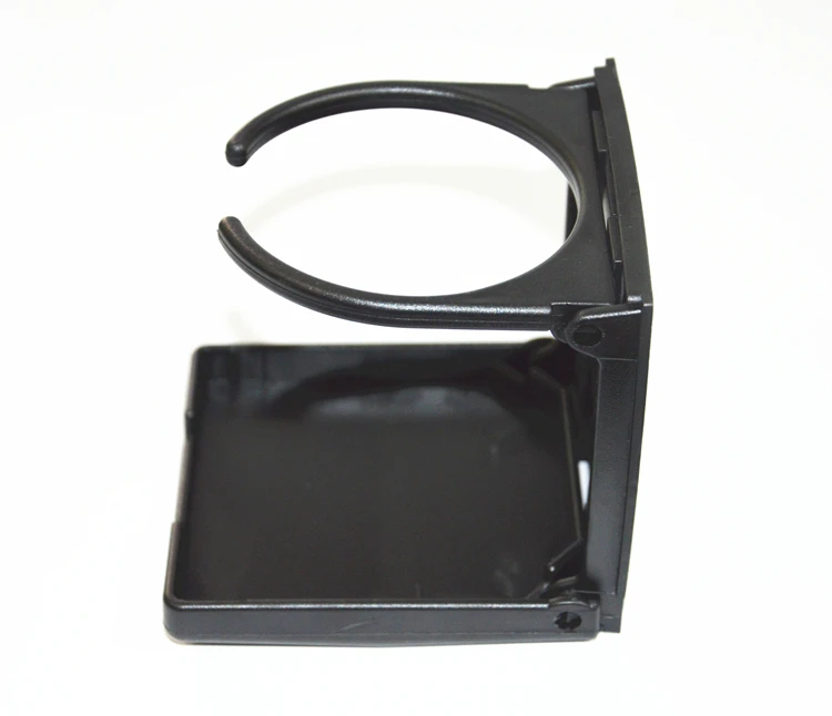 
High Quality Foldable Adjustable Plastic Coffee Car Cup Holder floding adjustable Drink Holder Black 