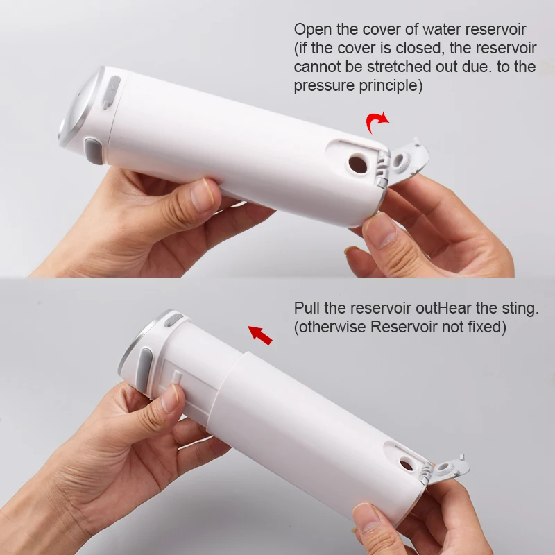 Недорогой перезаряжаемый Электрический ирригатор для полости рта с импульсной подачей воды, портативный беспроводной ирригатор для ухода за полостью рта