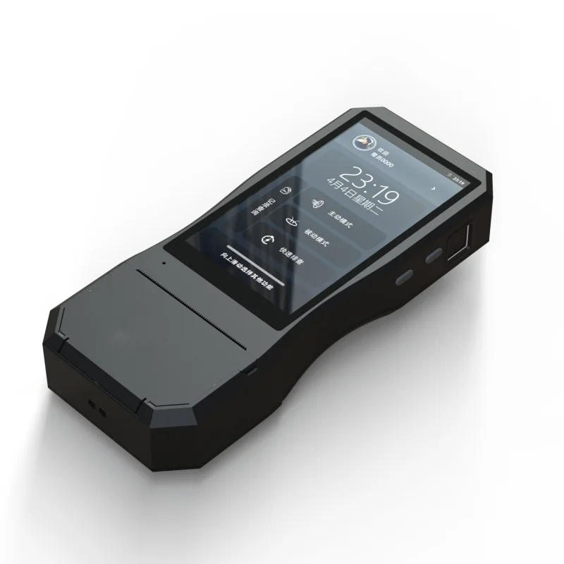 4G/WIFI/GPS professional traffic law enforcement electrochemical sensor type breath alcohol tester with Android OS