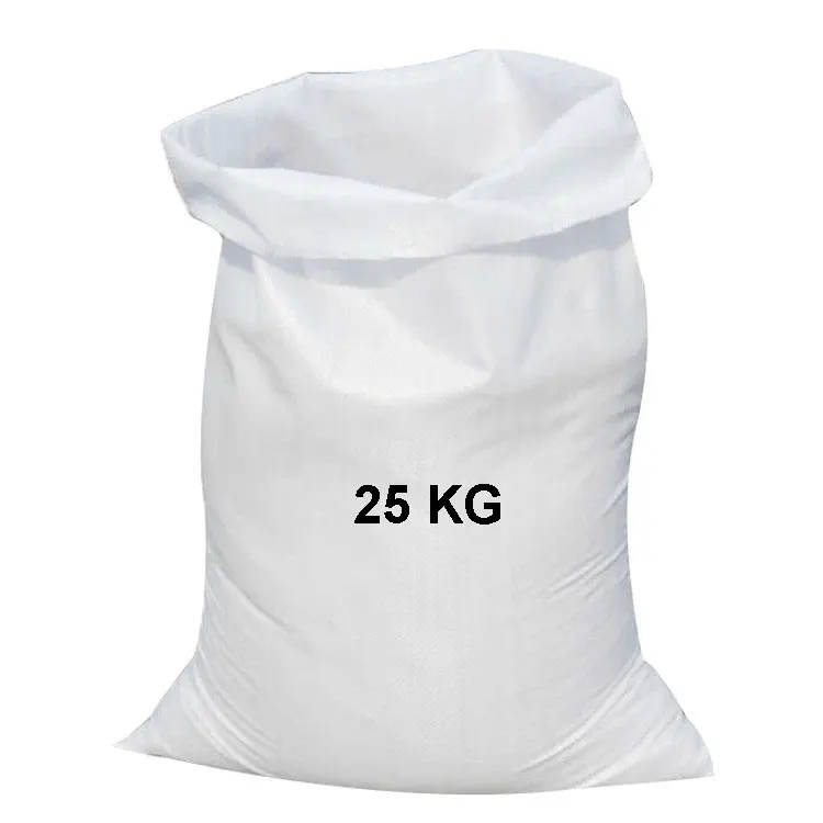 20Kg/ 25Lbs PP Woven Polypropylene Pack Rice White Bags