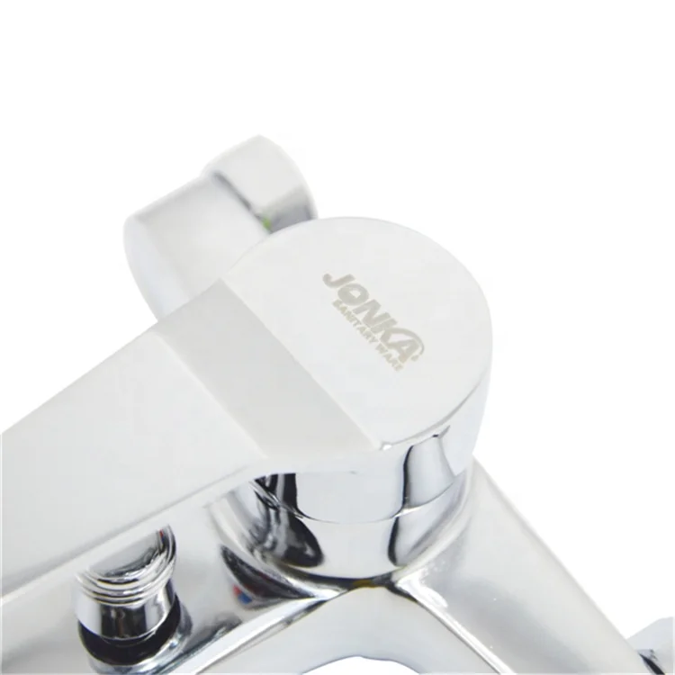 Hot sell in the Middle East three way wall mountedl bathtub faucet