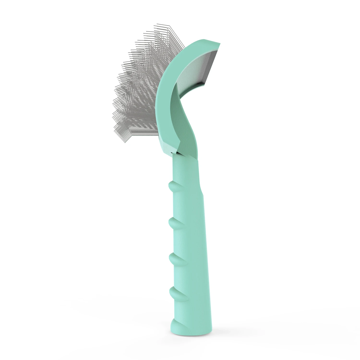 PB-6 Handle Massage Comb Pet Hair Cat Brush Wholesale Pin Brush Slicker Pet Grooming Brush