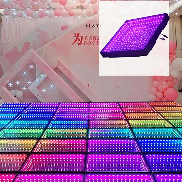 2024 The Latest Fashion Buy Disco Dance Floor With Led Fill Light Removable Floors For Dance