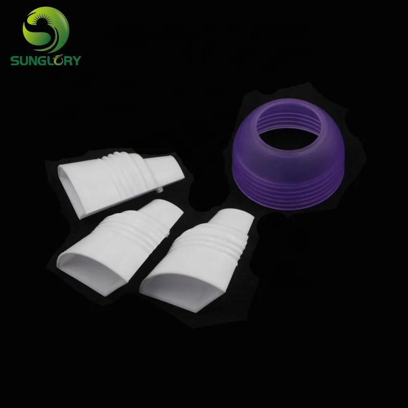 Кекс трехцветный муфта глазурь крем для печенья конвертер наконечник насадки адаптера переменного тока трубопроводов 3 вида цветов муфты формы выпечки