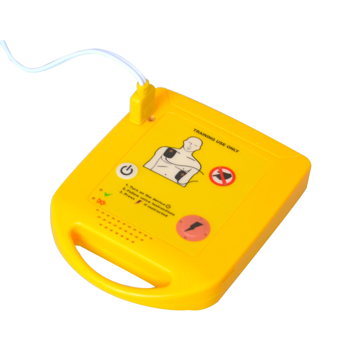 Экстренный тренажер AED устройство для дефибрилляции с голосовыми подсказками на испанском
