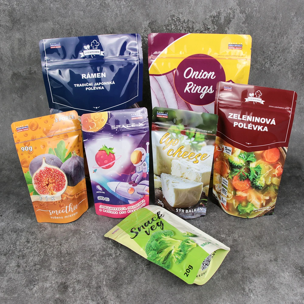 Custom Printing Design Food Packaging 3.5g 7g 14g 1LB Smellproof Doypack Plastic Resealable Aluminum Foil Ziplock Mylar Bag