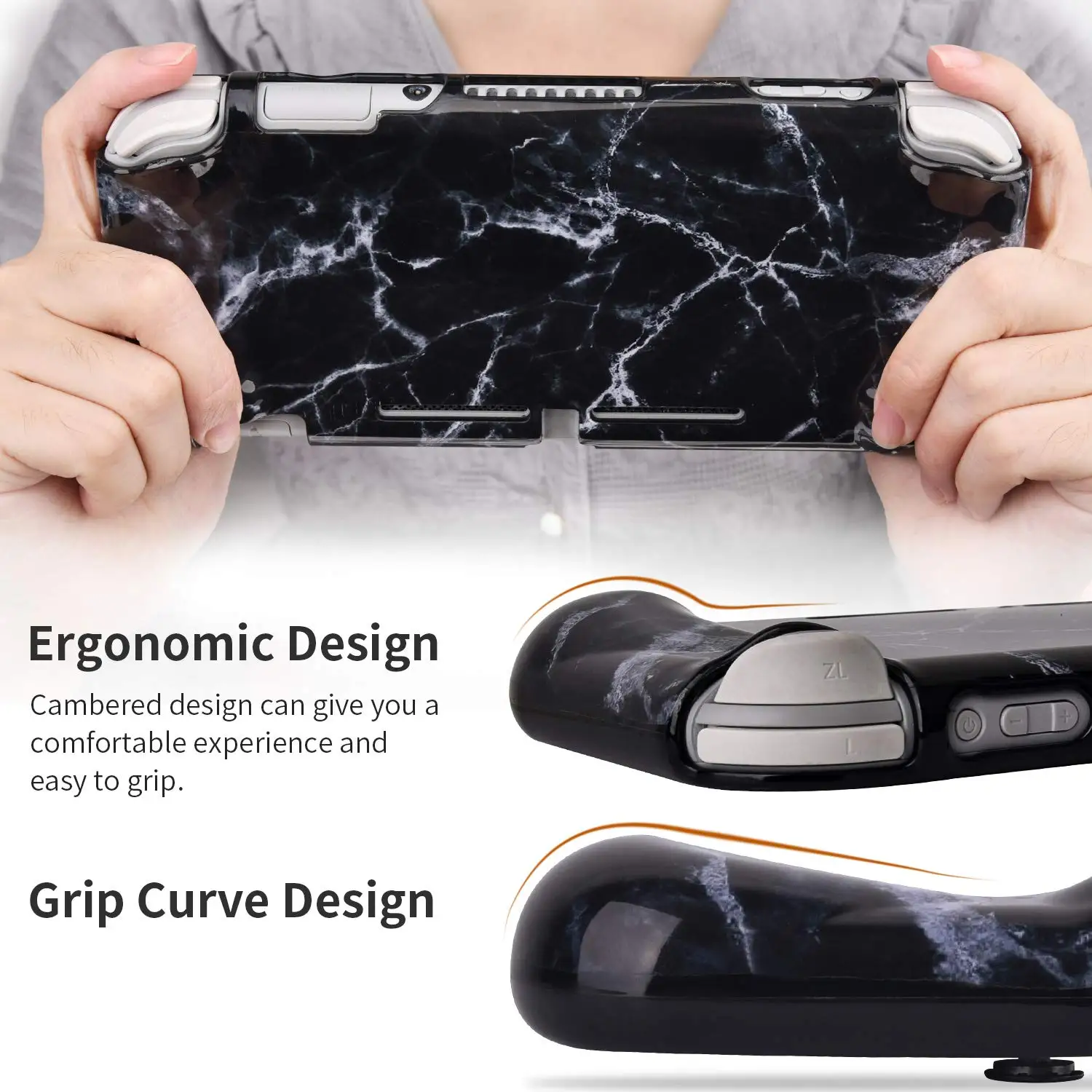 TPU Case for Nintendo Switch Lite, TPU IMD Printing Protective Case for Nintendo Switch Lite Game Console Accessory