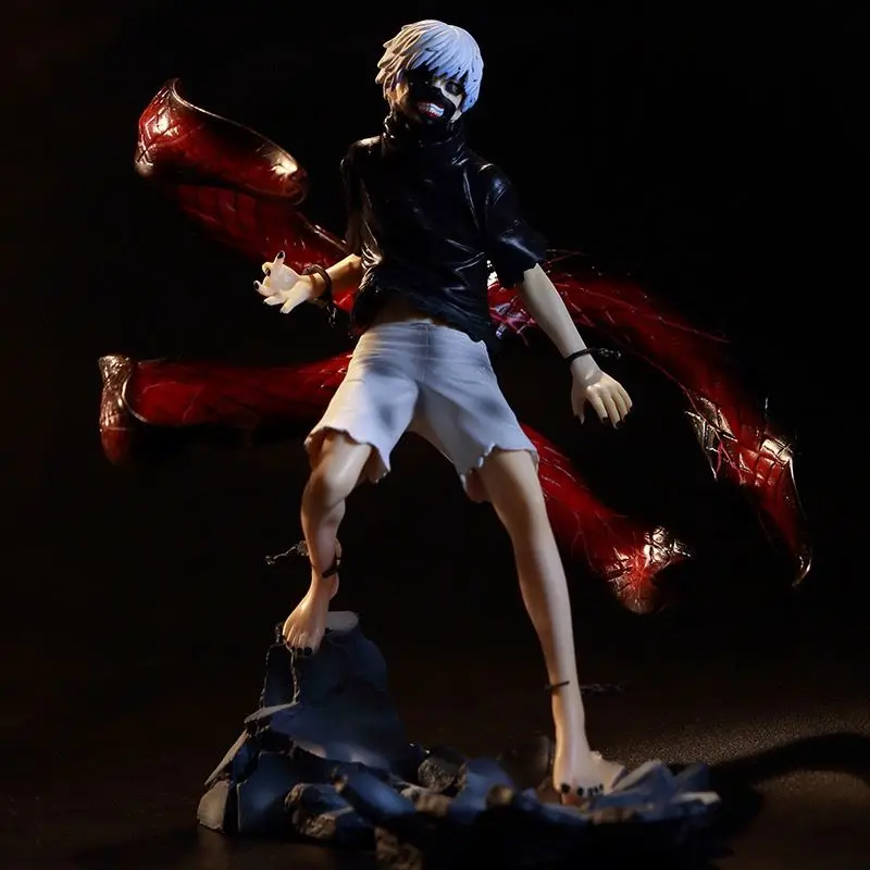 Japanese Cartoon Anime Tokyo Ghoul  Ken Kaneki Action Figures