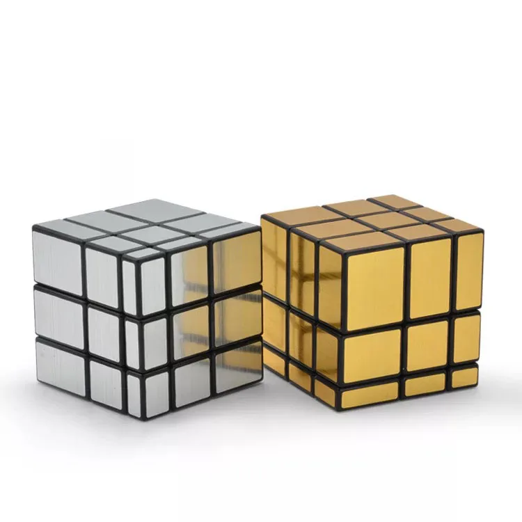 2019 Factory sale Speed 3x3x3 ABS plastic Professional decompressed puzzle game toy irregular mirror cube