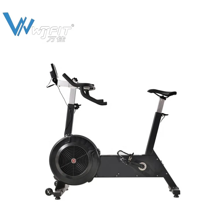 Gym Bicycle Exercise Bike With Screen Fitness Air Bike Crossfitness Gym Equipment Air Bike