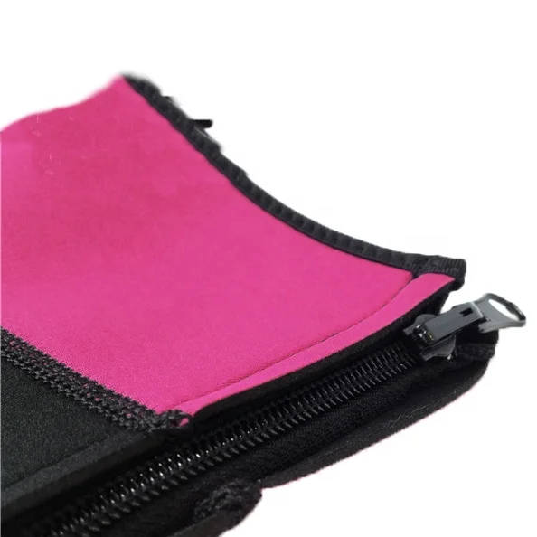 
2019 New design Neoprene Pelyco belt side zipper slimming women sweat pants neoprene pants 