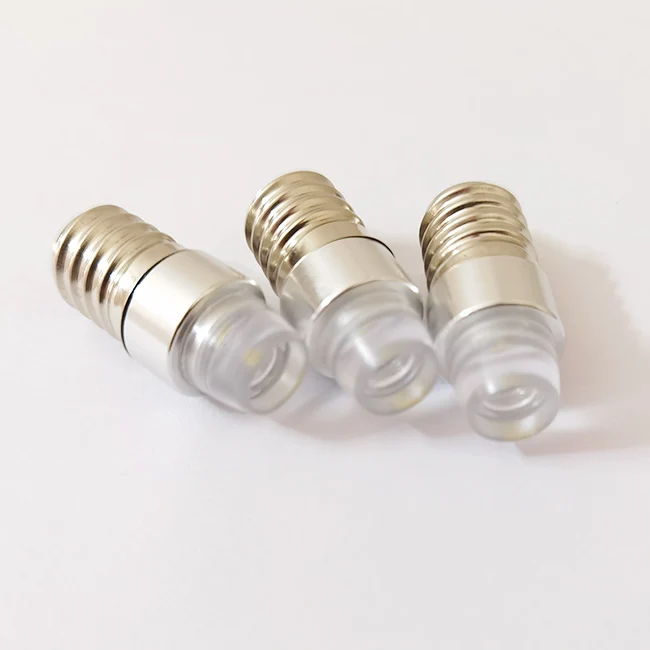 Супер яркие миниатюрные светодиодные кристаллические лампы E14 Base 2 SMD 1 Вт 12 В светодиодная лампа для замены заднего фонаря RV
