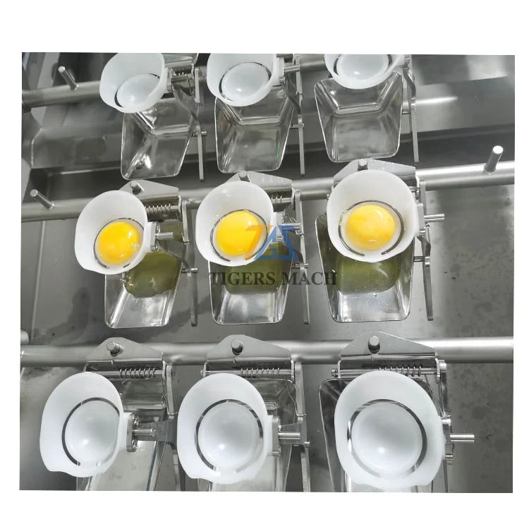 Automatic line for producing separation eggs white yellow separating machine from egg breakers