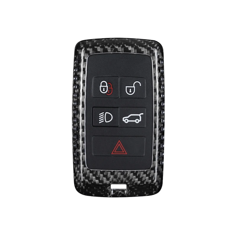 T-carbon factory directly Auto supplies carbon key bag fit for new Land rover Range rover carbon fiber car key case Cover