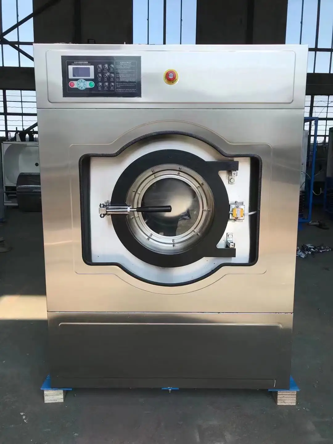 Commercial automatic washing machine 304 stainless steel industrial laundry machine used in laundry shop hospital hotel