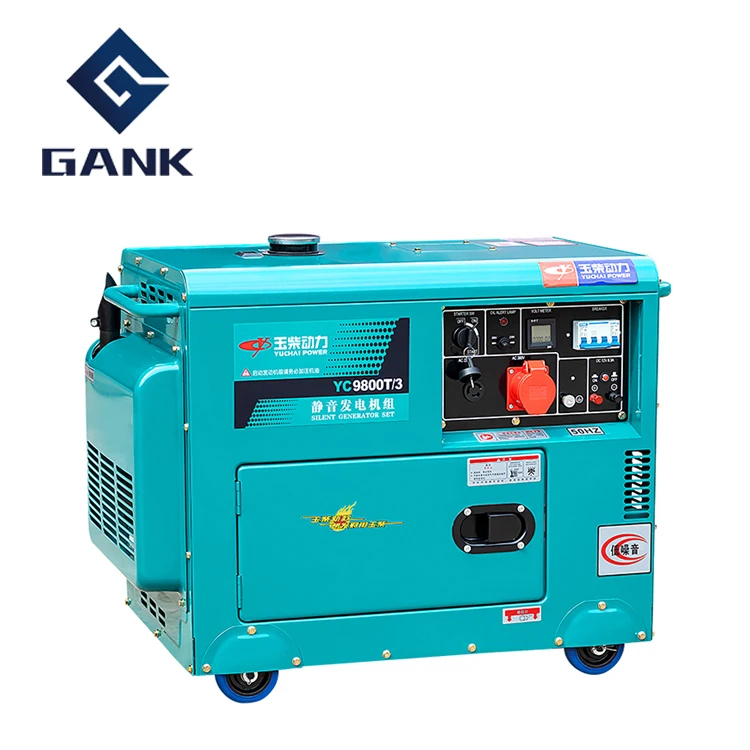 60HZ 8KW  6KW Alternator  Emergency Diesel generator Set
