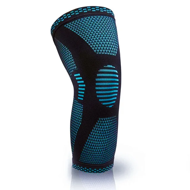 
Elastic Nylon Sport Compression Knee Pad Sleeve Knee Brace Basic Protection Sports Workout for Basketball Volleyball Zipper Bag 