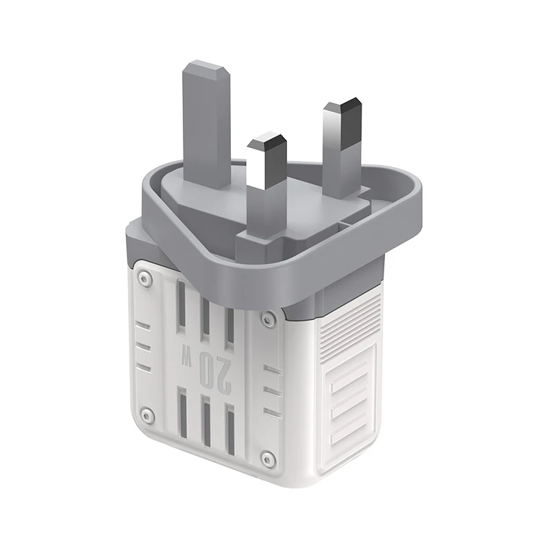 Power Supplier EU/US/UK Portable Fast Mobile Phone Charger 20W Charger Type c pd charger QC3.0 Fast Charger with cable ForIPHONE