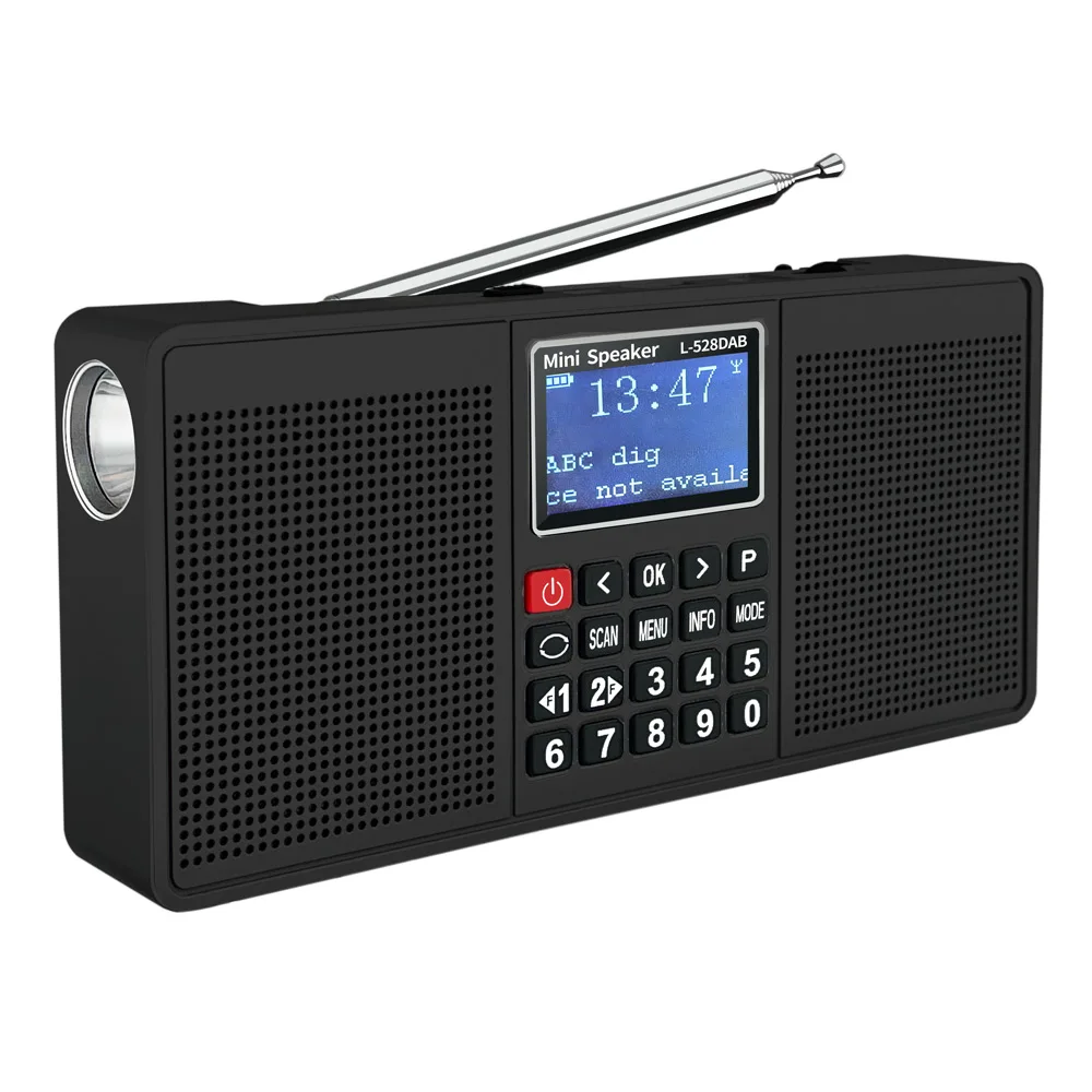 Dewant L-528DAB портативный цифровой фонарик BT авто тюнинг адаптер DAB + FM радио в Китае (стандарты CE, и по ограничению на использование опасных материалов в производстве сертификат