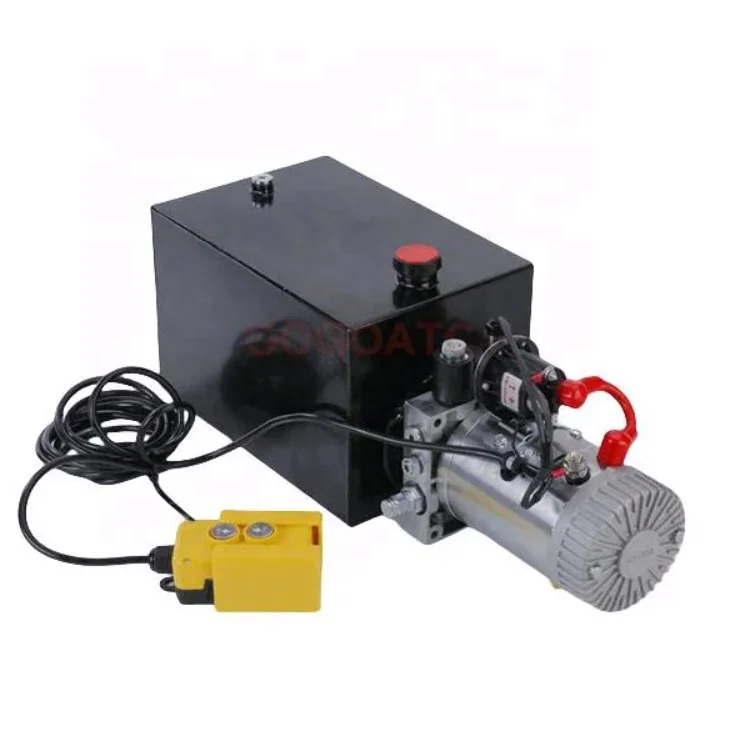 DC 12V 24V Hydraulic Pump Power Pack Unit with Remote Control