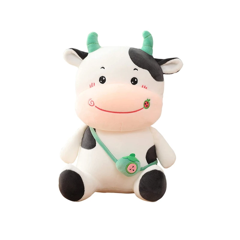 Multiple Size Soft Cow Stuffed Animals Plush Toys Gifts Throw Sleeping Pillow Toy Gift for Kids Girls Girlfriend