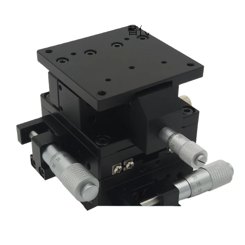 Combined slide XYZ axis 60* triaxial SEMXYZ thin fine-tuning platform optical displacement table