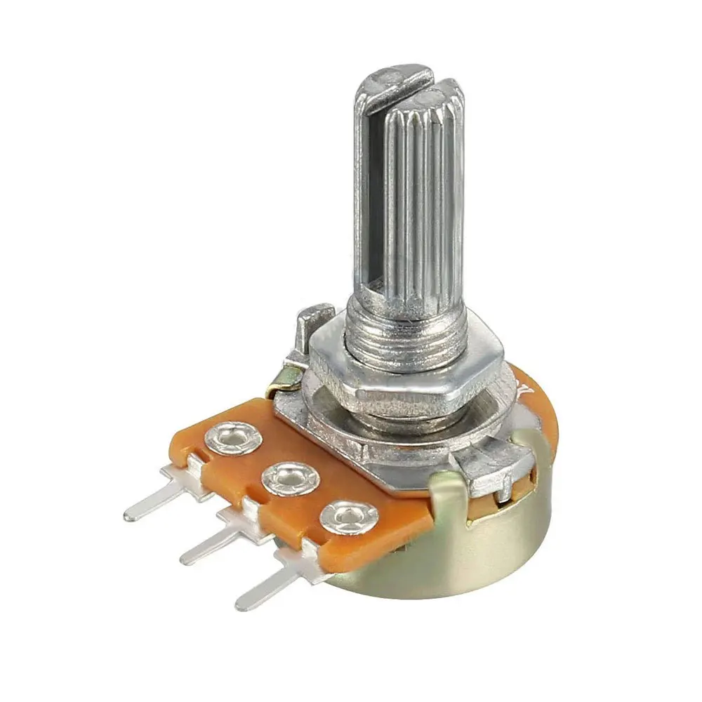 WH148 B250K SINGLE 20MM CARBON FILM SWITCH ROTARY POTENTIOMETER FOR VOLUME CONTROL