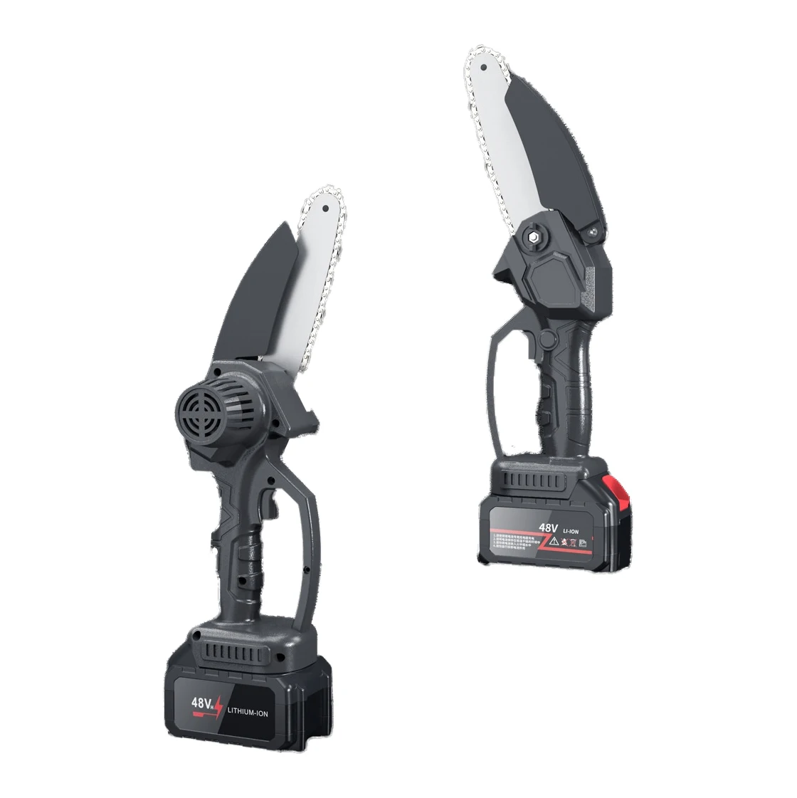 High Quality 450W Battery Pole Operated Small Chainsaw Electric Powered Mini Chain saw