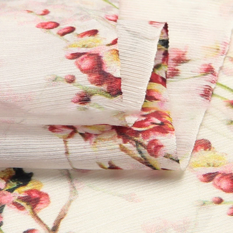 
 Атласная ткань цифровая печать шелковая льняная ткань индивидуальный дизайн для платья шелковая льняная ткань  