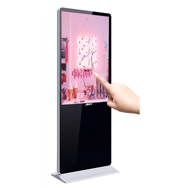 Windows and Android optional 32/43/49/55 inch lcd advertising display screen LCD TV display panel