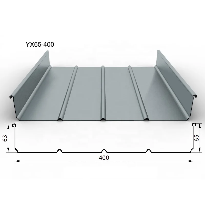 Metal Corrugated Roofing Sheet 0.8mm 900 Model Galvanized Steel Roof Tile