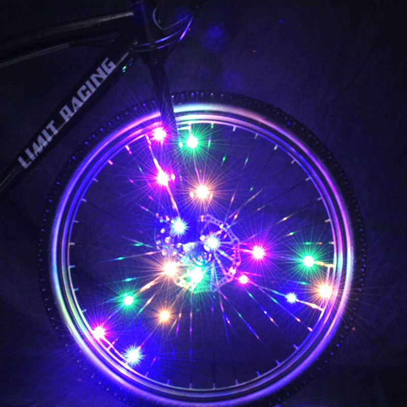 Bicycle Spoke Lights Hot Wheels Night Cycling Light Running