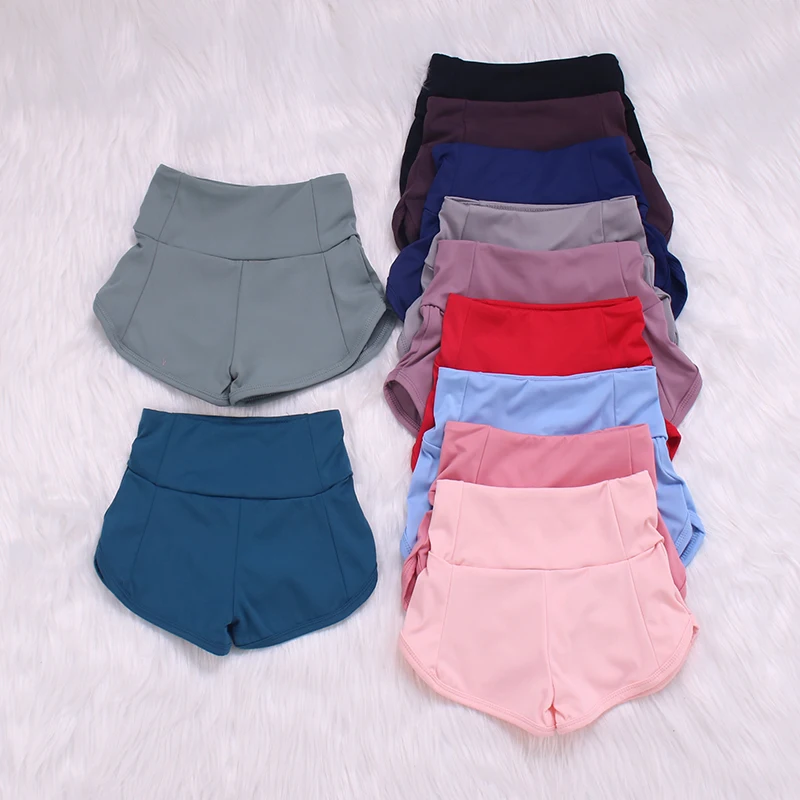 Popular ODM / OEM Baby And Toddler Yoga Shorts Pants Customized Solid Color Short Pants