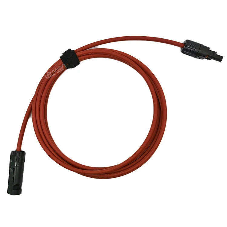 Manufacturer Solar Cable Wire 6MM2 DC power PV Solar Panel Cable with Solar connector