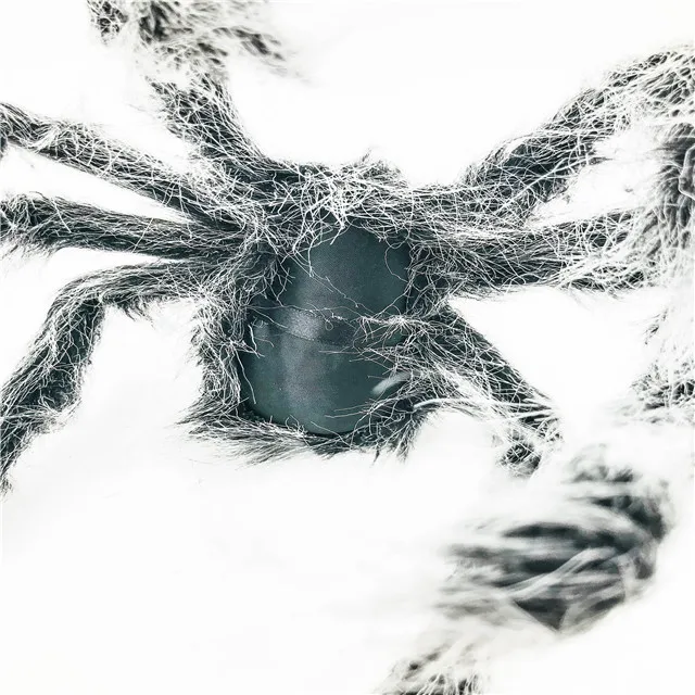 
Wholesale Hairy Black spider Halloween decoration spider for Halloween party decoration set 