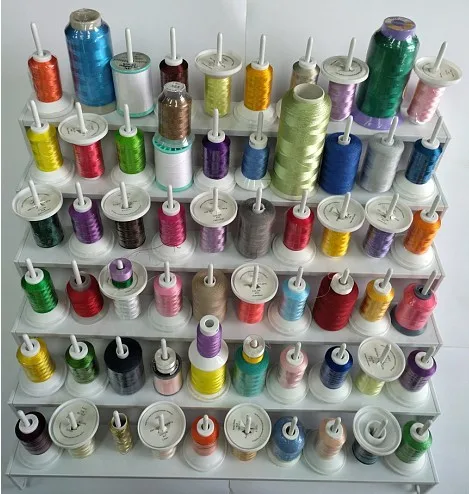 Sewing Machine Parts 60 Spool Thread Stand Wall Hanging Sewing Thread Rack
