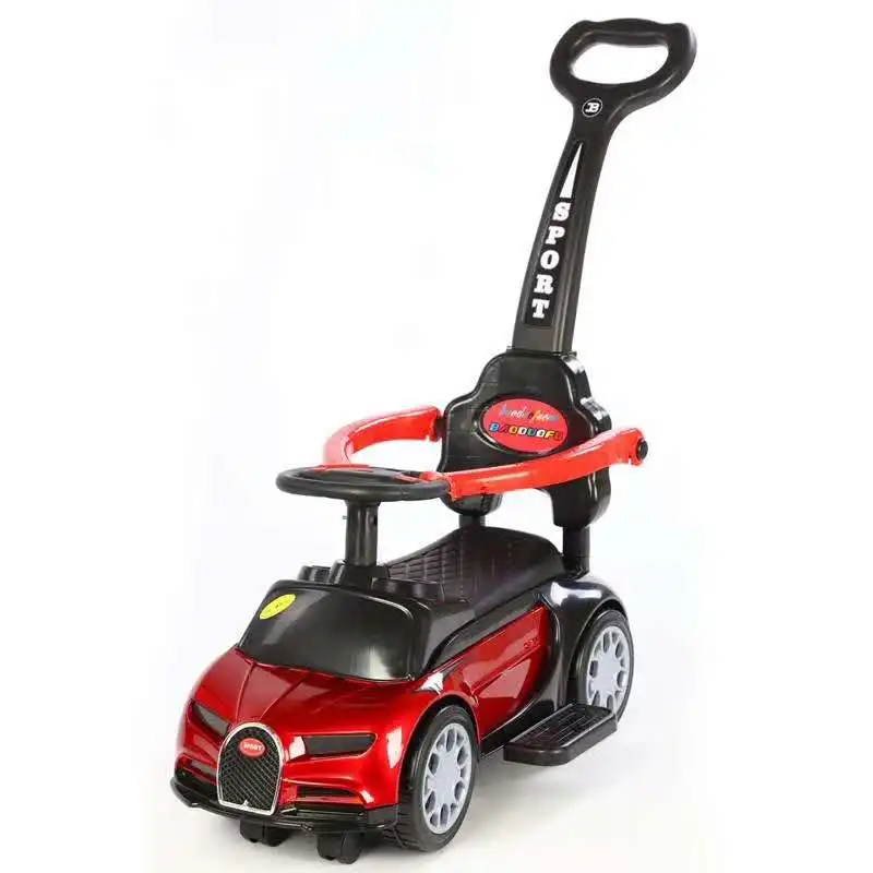 Wholesale China manufacture children ride on car baby   kids electric silding car with push bar