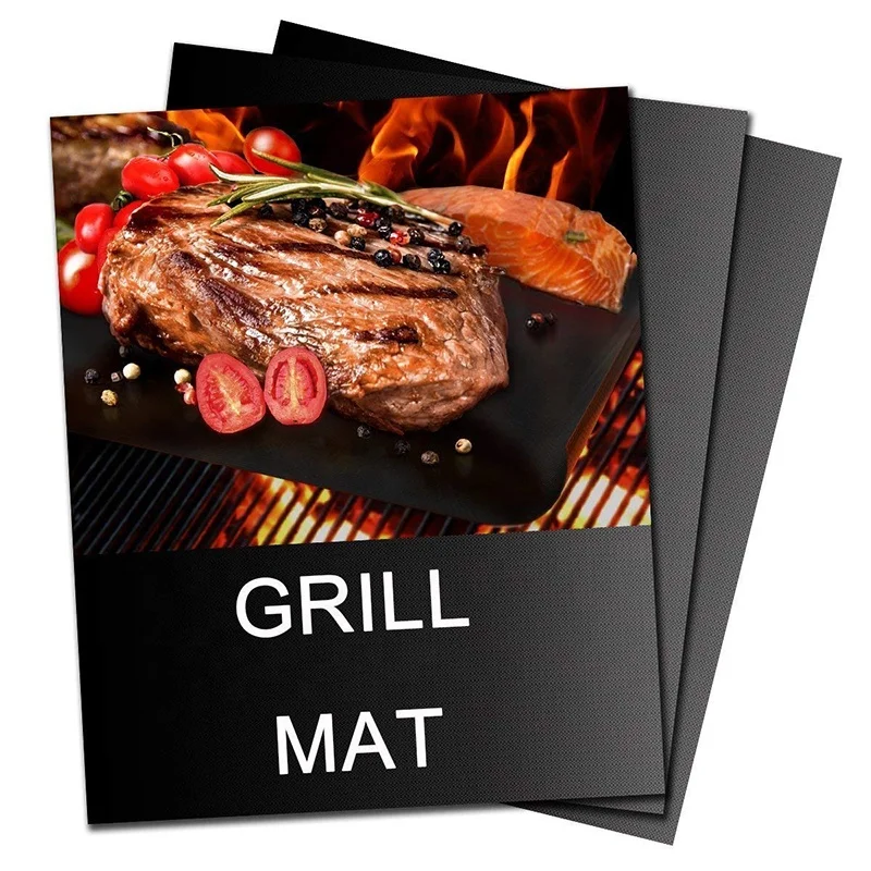 
PFOA free Non Stick Reusable best Grillaholic grill mat 