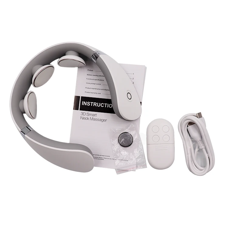Intelligent Remote Neck Portable Self Massager Estimulador Muscular Masajeador De Acupuntura Masajeador Smart Neck Cervical