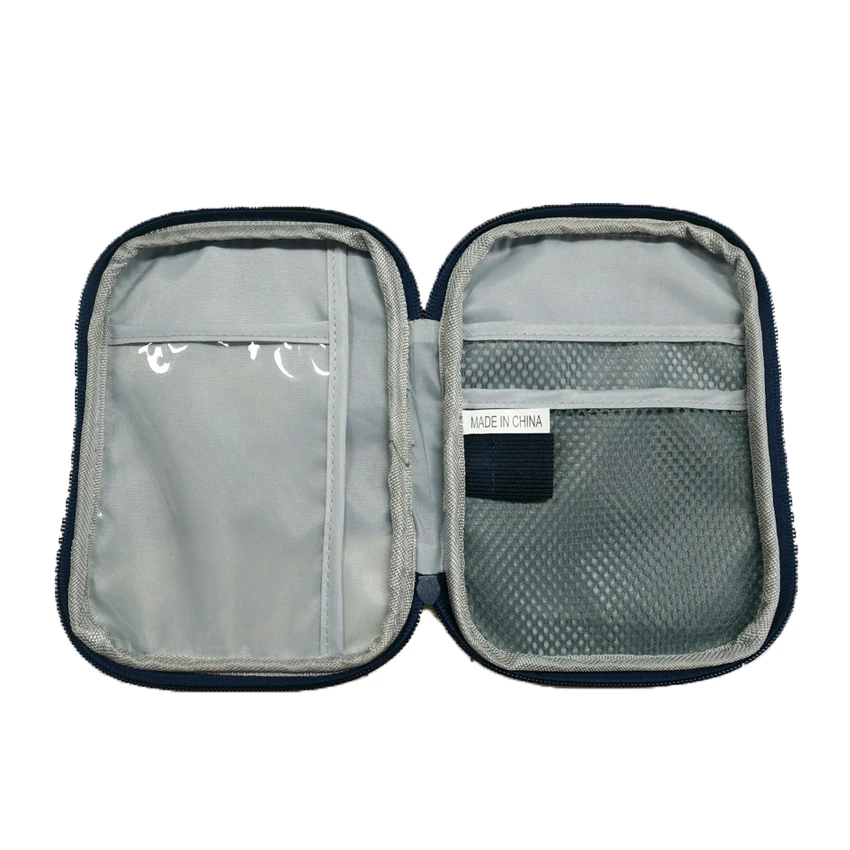 Хит продаж, красочная сумка на молнии из ткани под заказ, сумка для экстренной помощи на открытом воздухе, пустая сумка для аптечки первой помощи